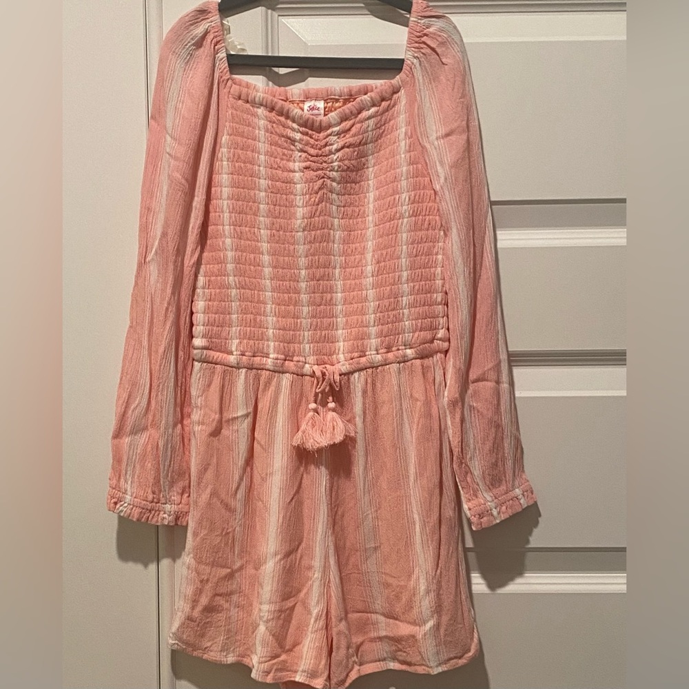 Justice L/S Romper size 8